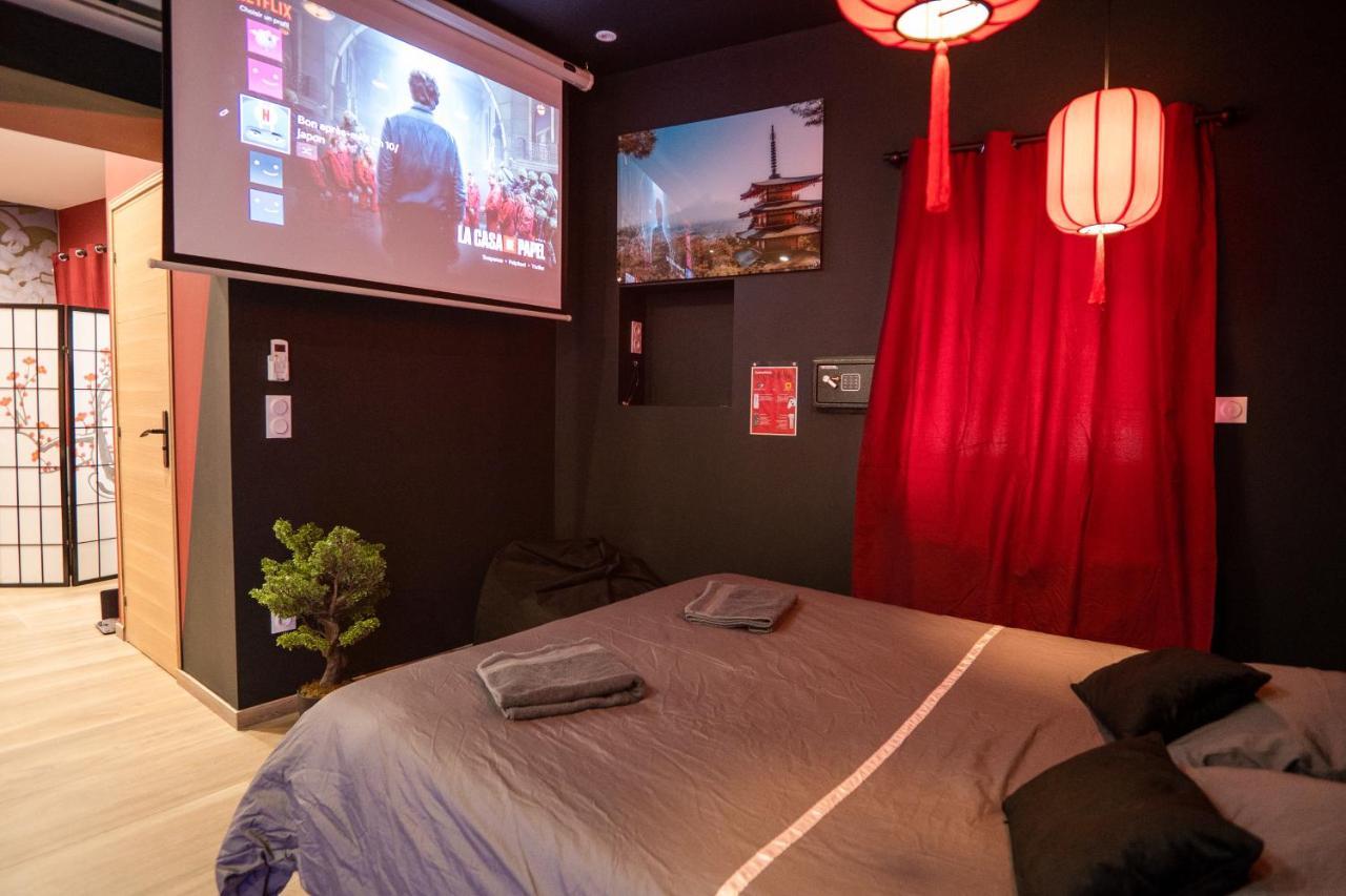 Capsule Japon - Jacuzzi - Netflix & Ecran Cinema - Xbox Apartment Trith-Saint-Leger Exterior photo